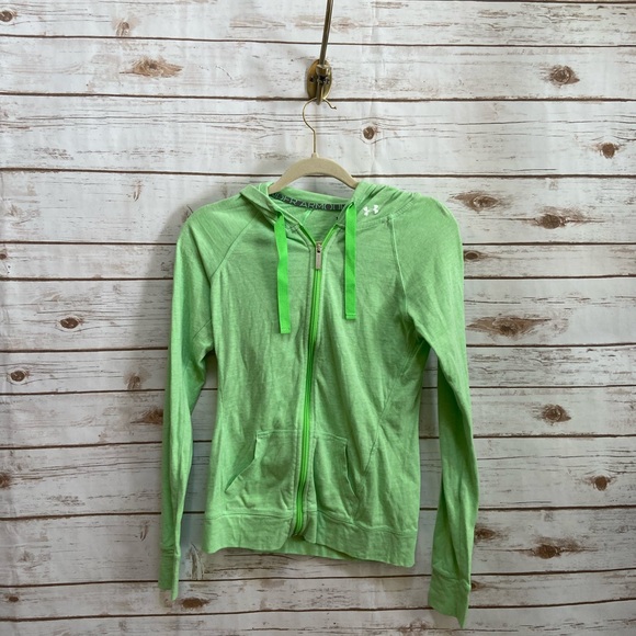 Under Armour Light Green Hoodie Size Xs 